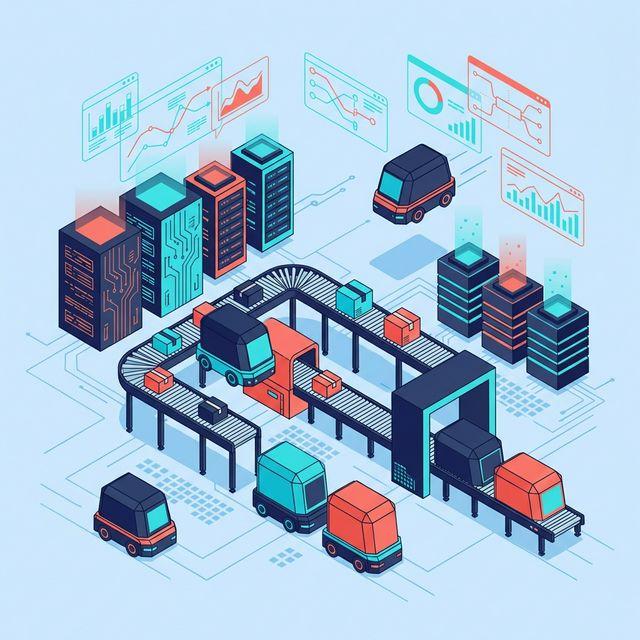 Isometric Tech Illustration 3